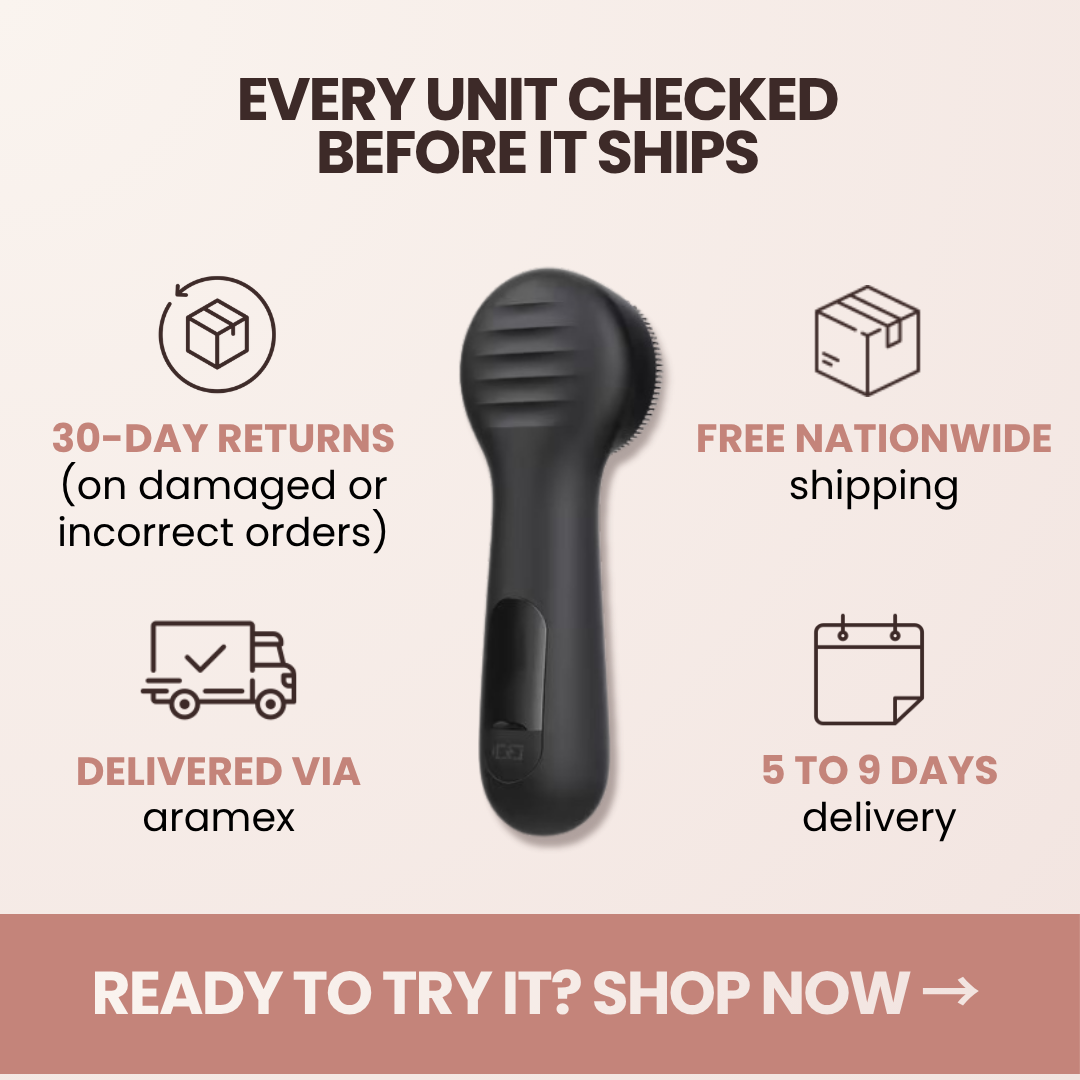 Novë Skin Sonic Facial Cleansing Brush